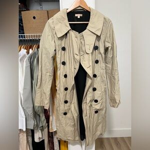 WILSONS LEATHER Belted Trench Coat